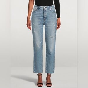 Good American the weekender straight jeans